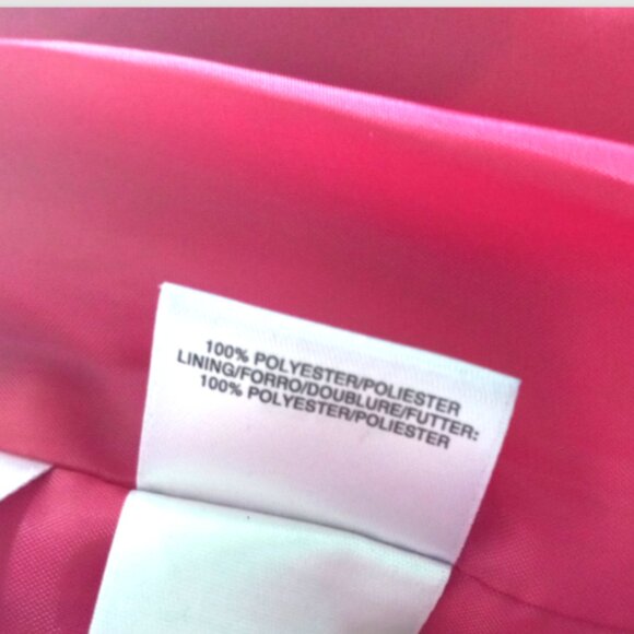 Kasper Women's Blazer Jacket 18W Pink Black Floral Open Front 3/4 Sleeve - Picture 6 of 9